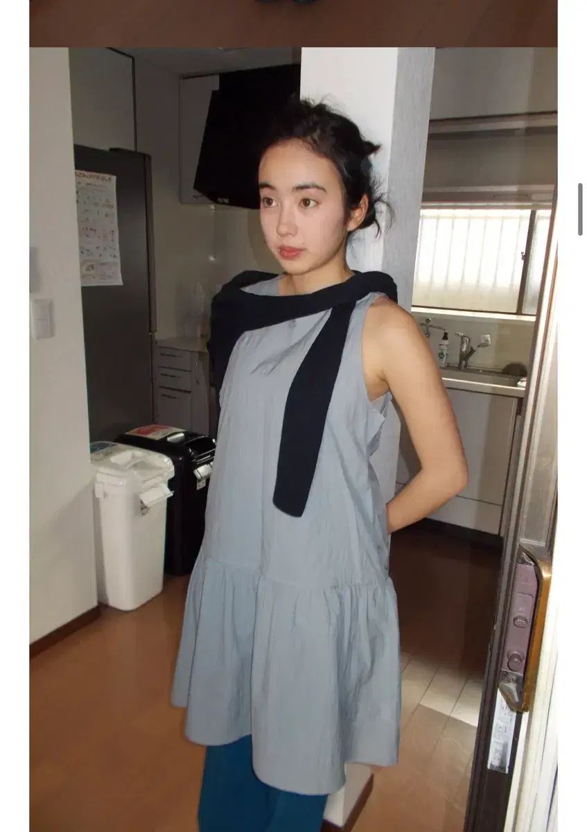 PESTO スリーブレス DRESS sleeveless dress moon