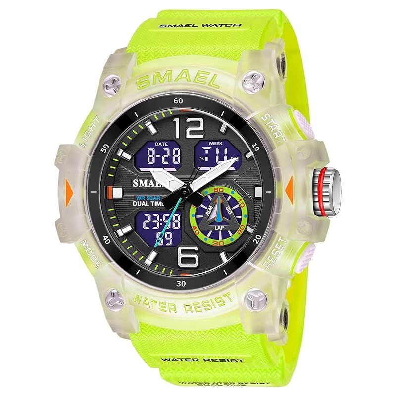 【新品】 BEN NEVIS デジタル腕時計 スポーツ ウォッチ メンズ 防水 多機能 うで時計 おしゃれ シンプル 男子 LED表示 とけい アウトドア 贈り物 ストップウォッチ付き