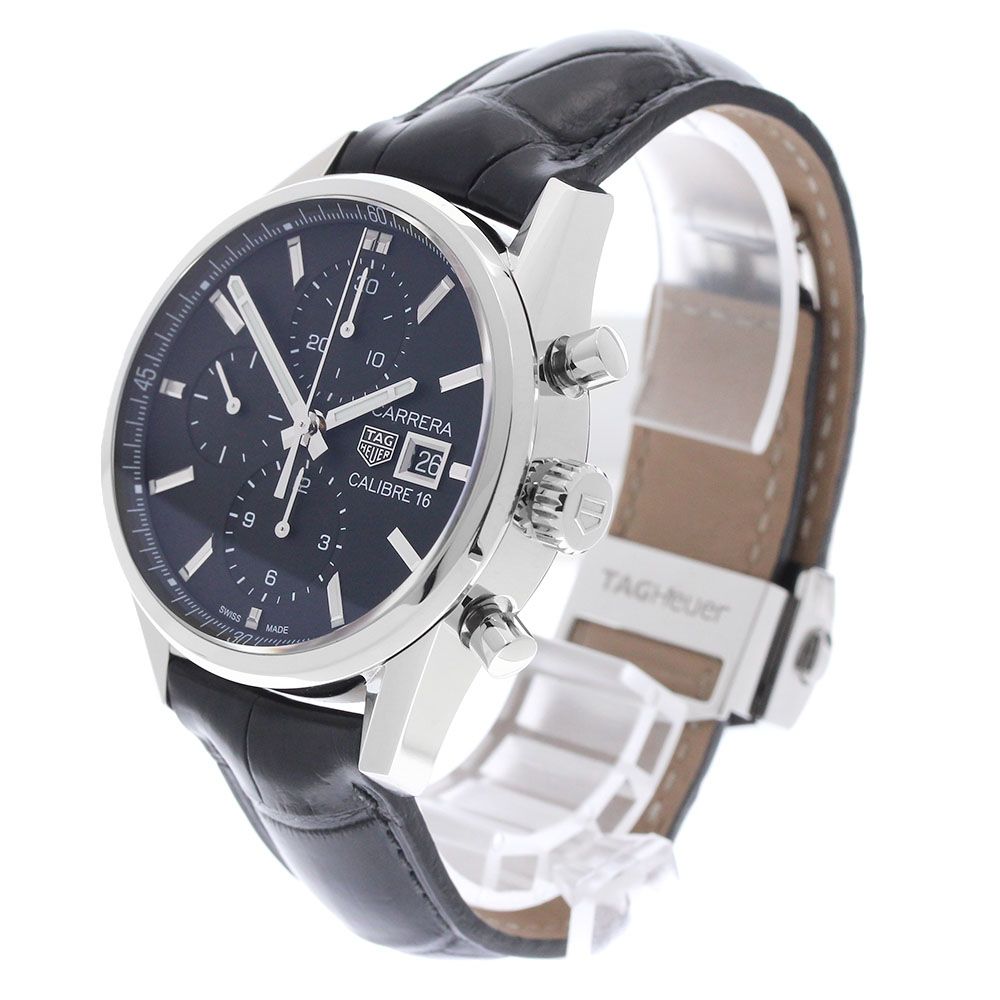 タグホイヤー TAG HEUER CBK2110.FC6266 カレラ キャリバー16 クロノグラフ 自動巻き メンズ 良品 箱・保証書付き_964213 タグホイヤー TAG HEUER CBK2110.FC6266 カレラ キャリバー16 クロノ