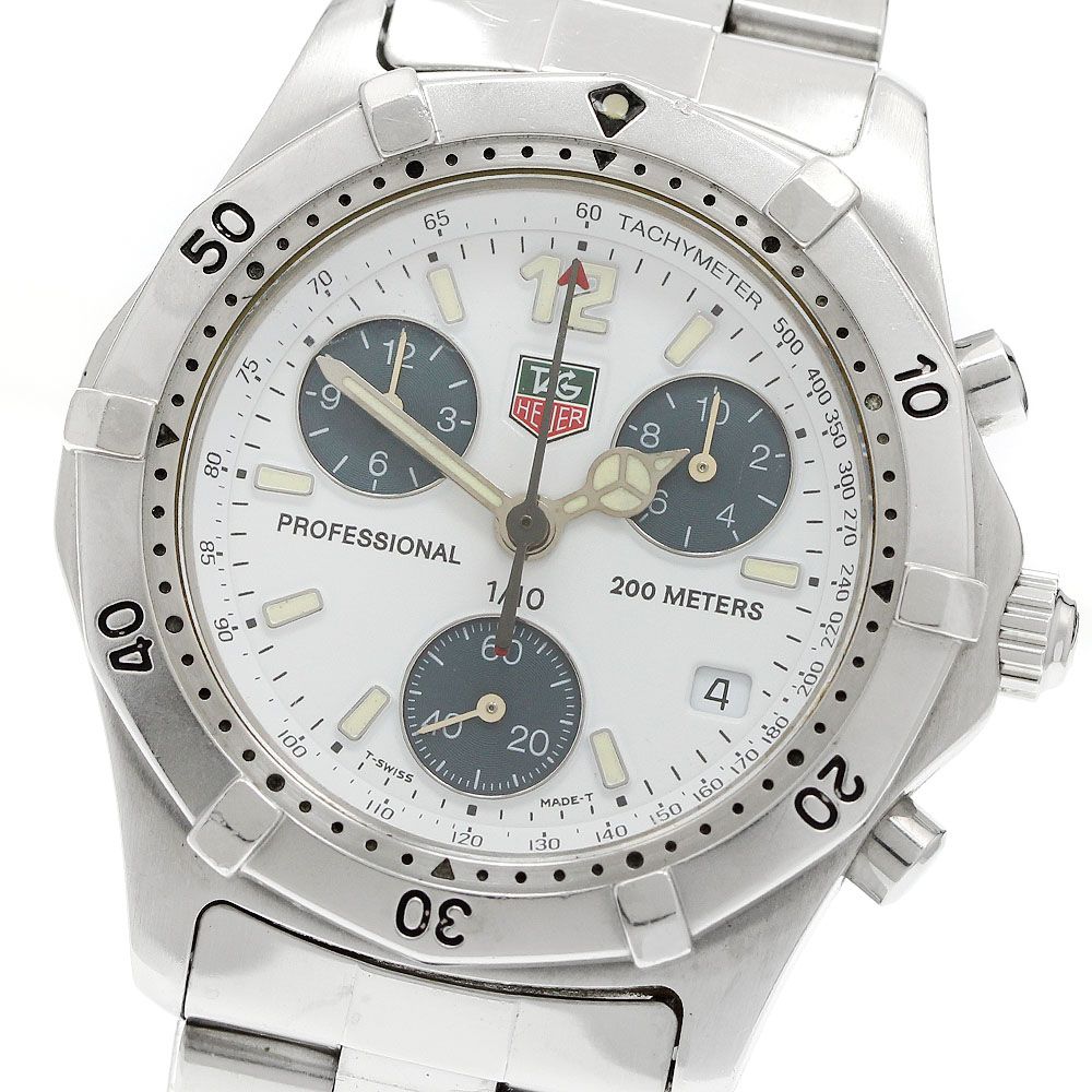タグホイヤー TAG HEUER CK1111 プロフェッショナル 2000シリーズ クロノグラフ クォーツ メンズ _962927