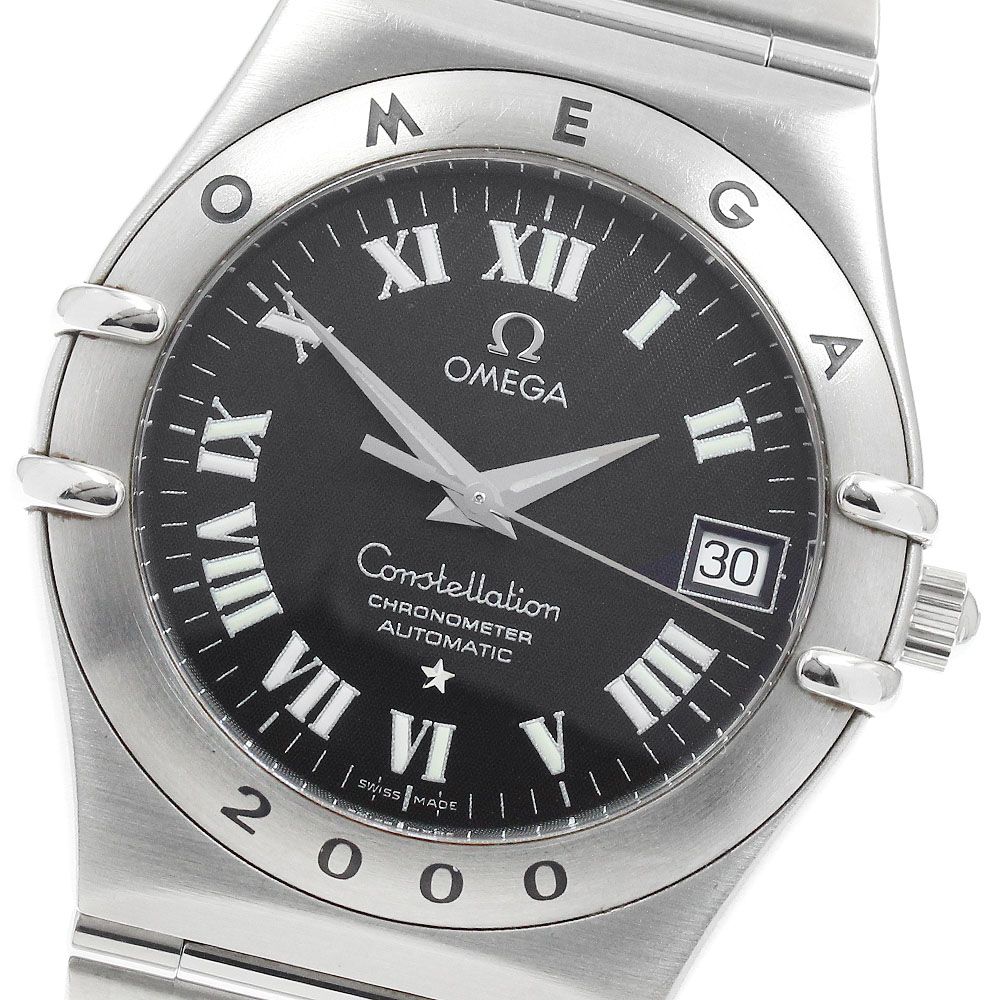 オメガ OMEGA 1504.50 コンステレーション ミレニアム クロノメーター デイト 自動巻き メンズ 保証書付き_956277