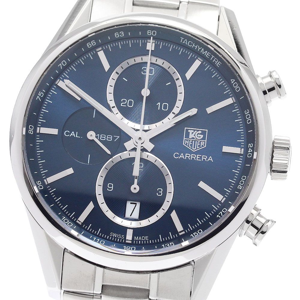 タグホイヤー TAG HEUER CAR2115-0 カレラ クロノグラフ 自動巻き メンズ _948655