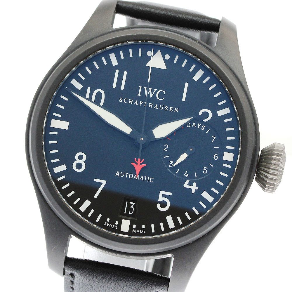 IWC IWC SCHAFFHAUSEN IW501901 ビッグ・パイロット・ウォッチ トップガン 自動巻き メンズ 良品 保証書付き_962873