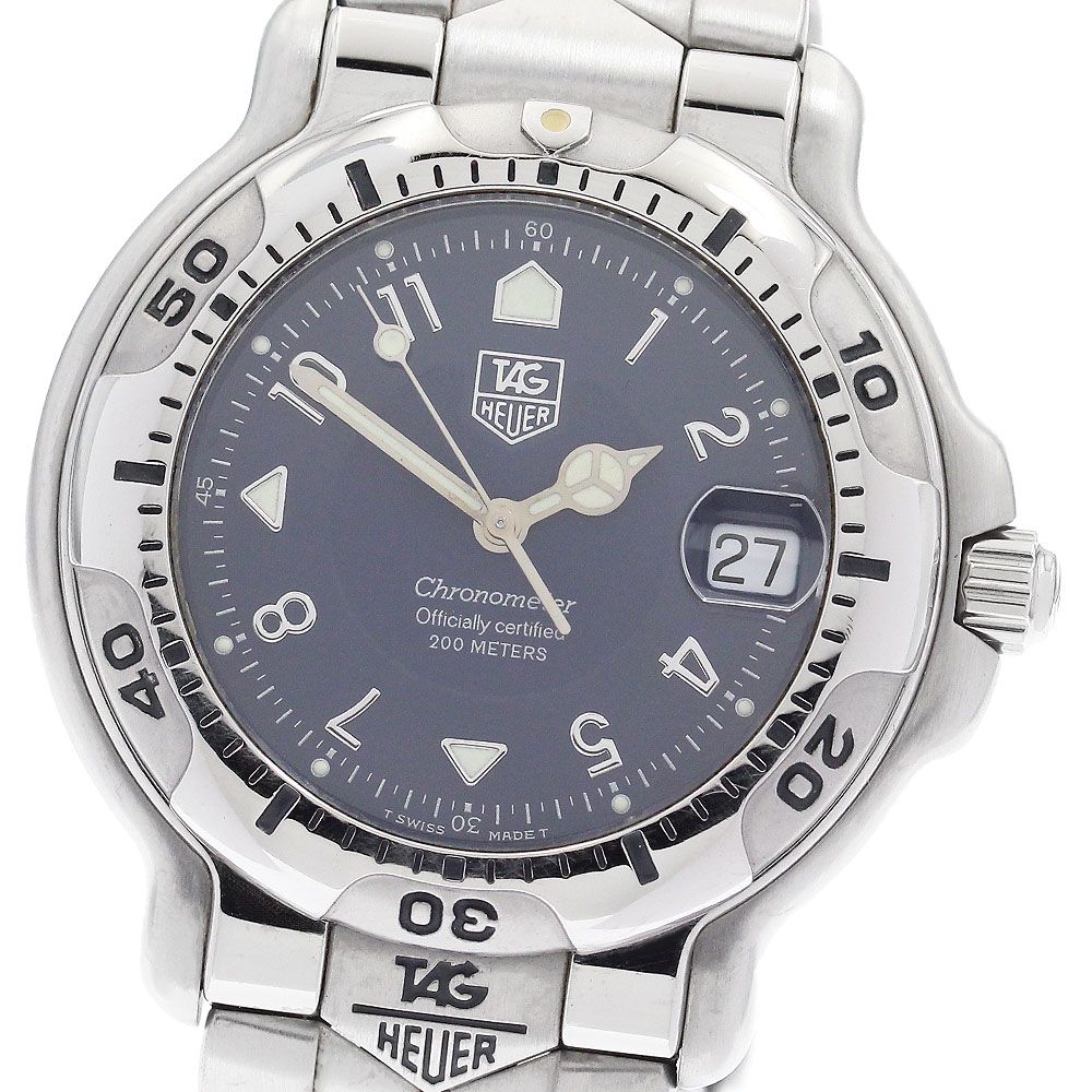 タグホイヤー TAG HEUER WH5113-K1 6000シリーズ デイト 自動巻き メンズ _962659