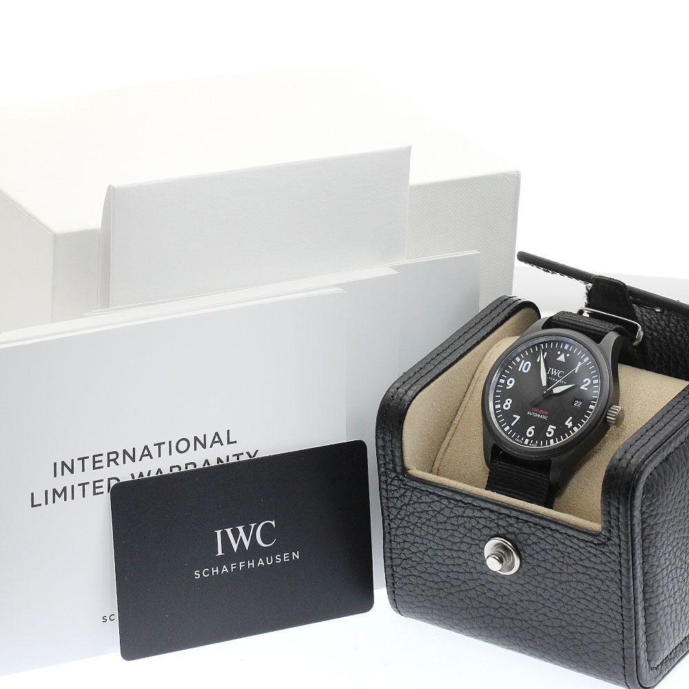 IWC IWC SCHAFFHAUSEN IW326901 パイロットウォッチ トップガン デイト 自動巻き メンズ 箱・保証書付き_963145 IWC IWC SCHAFFHAUSEN IW326901 パイロットウォッチ トップガン デイト