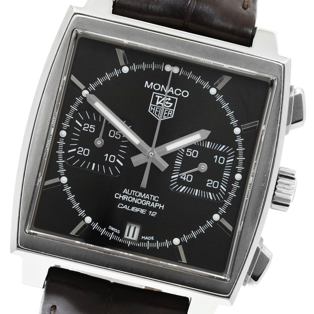 タグホイヤー TAG HEUER CAW2110.FC6177 モナコ クロノグラフ キャリバー12 自動巻き メンズ 保証書付き_962896