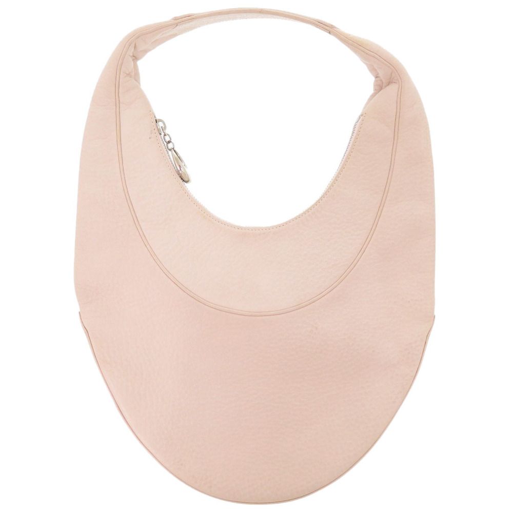 ブルガリ アスコット レザー ピンク ショルダーバッグ 0440 BVLGARI