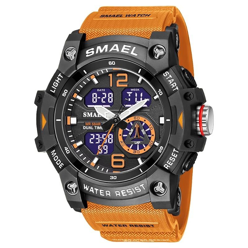 【新品】 BEN NEVIS 腕時計 デジタル メンズ 防水 スポーツウォッチ 多機能 おしゃれ シンプル 男子 LED表示 ランニング アウトドア 贈り物 日本語説明書付き