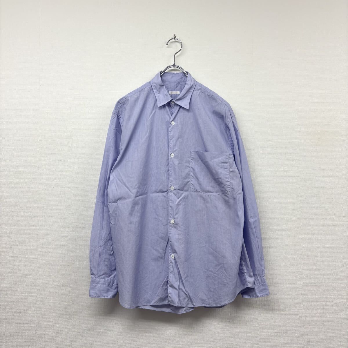 20aw 2020 COMOLI コモリ ポプリン シャツ SHIRT S03-02003 サイズ 1 806-0150