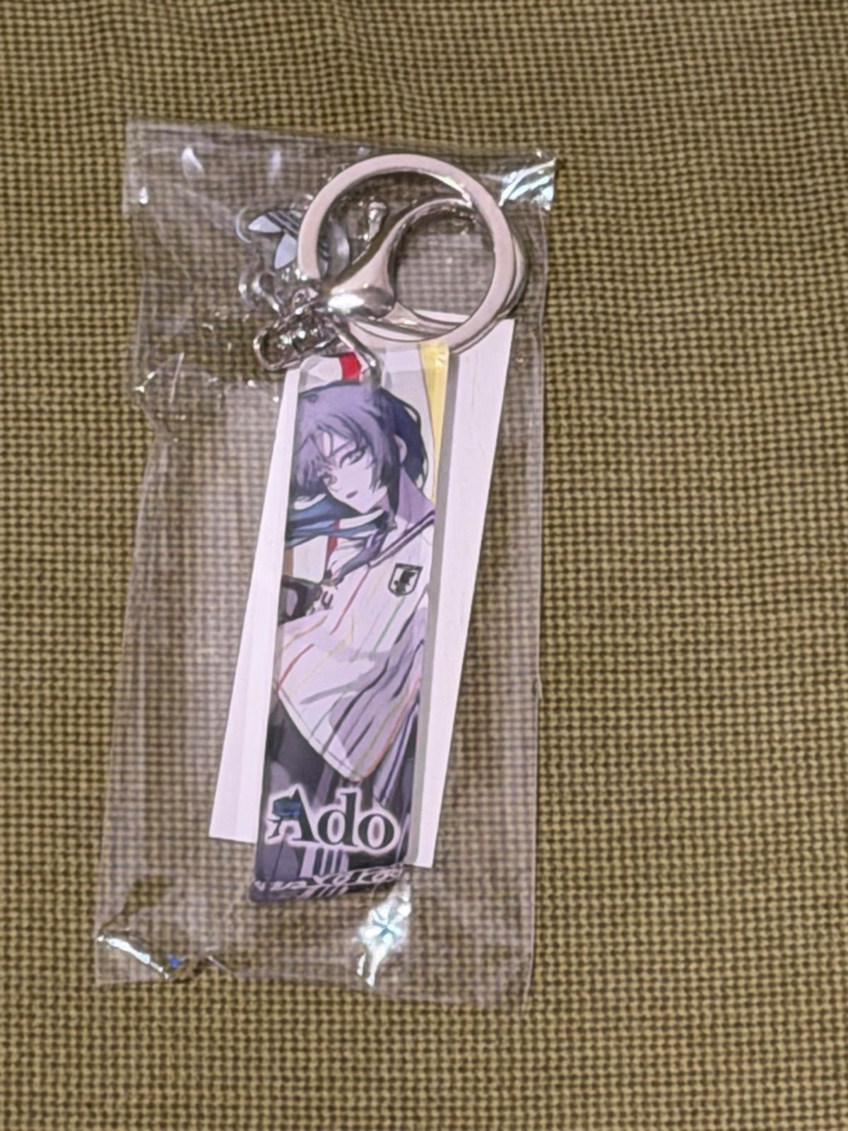 新品】Ado アクリルブロックキーホルダー 日本代表ユニフォーム - メルカリ