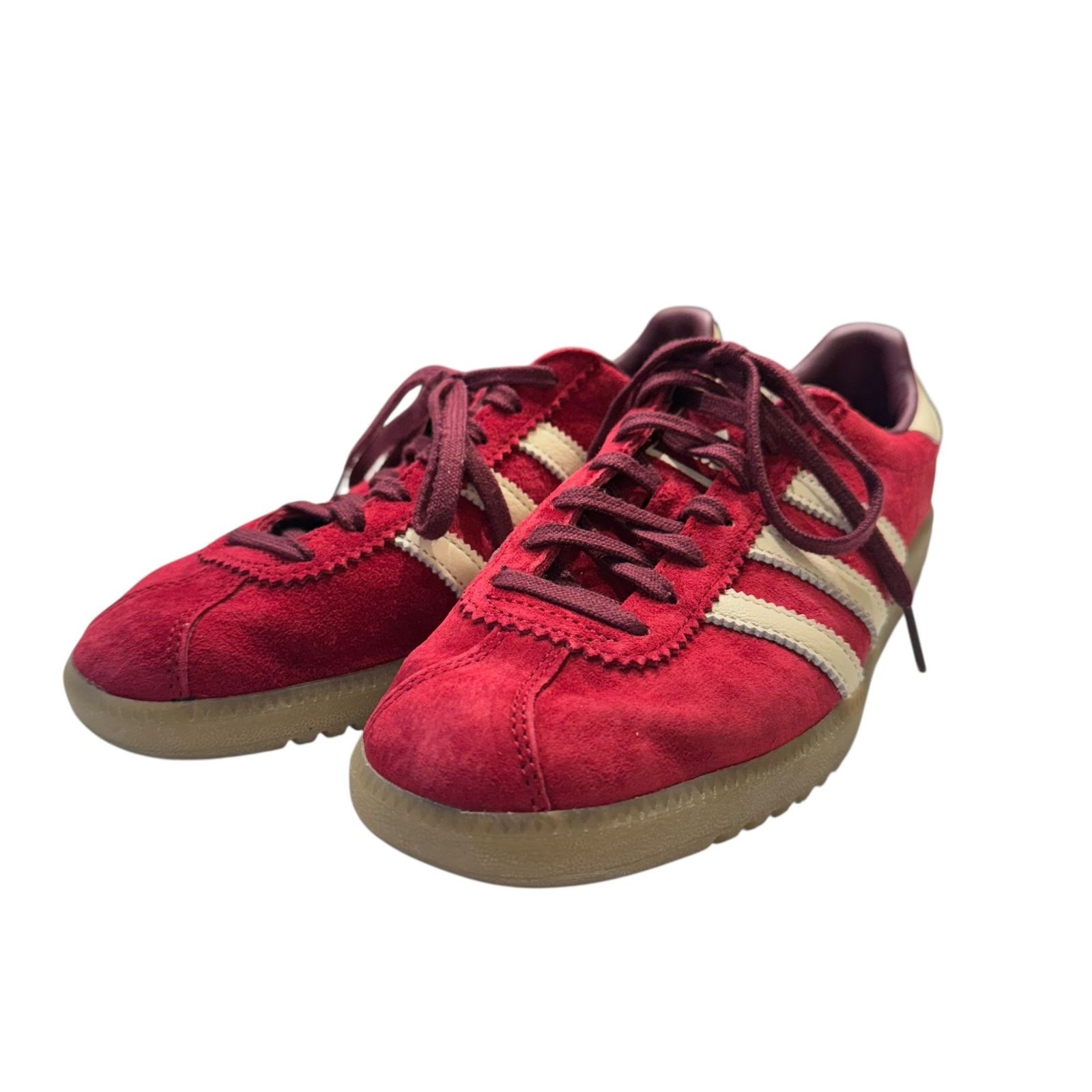 adidas Originals (アディダスオリジナルス) BERMUDA IE7426 レッド College Burgundy/Cream White/Maroon 24.0cm