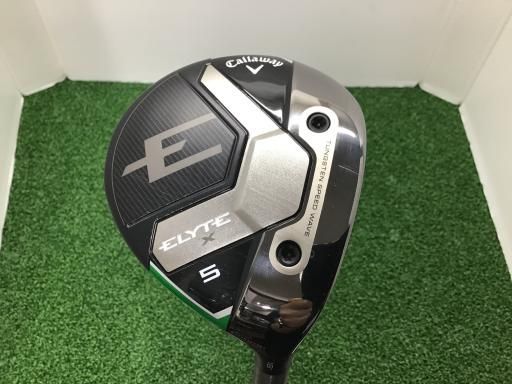 【中古】 キャロウェイ ELYTE X 5W フェアウェイウッド FW VENTUS GREEN 50 for CW(ELYTE FW) (フレックスS) メンズ 男性用 右利き 右用 Cランク ゴルフクラブ
