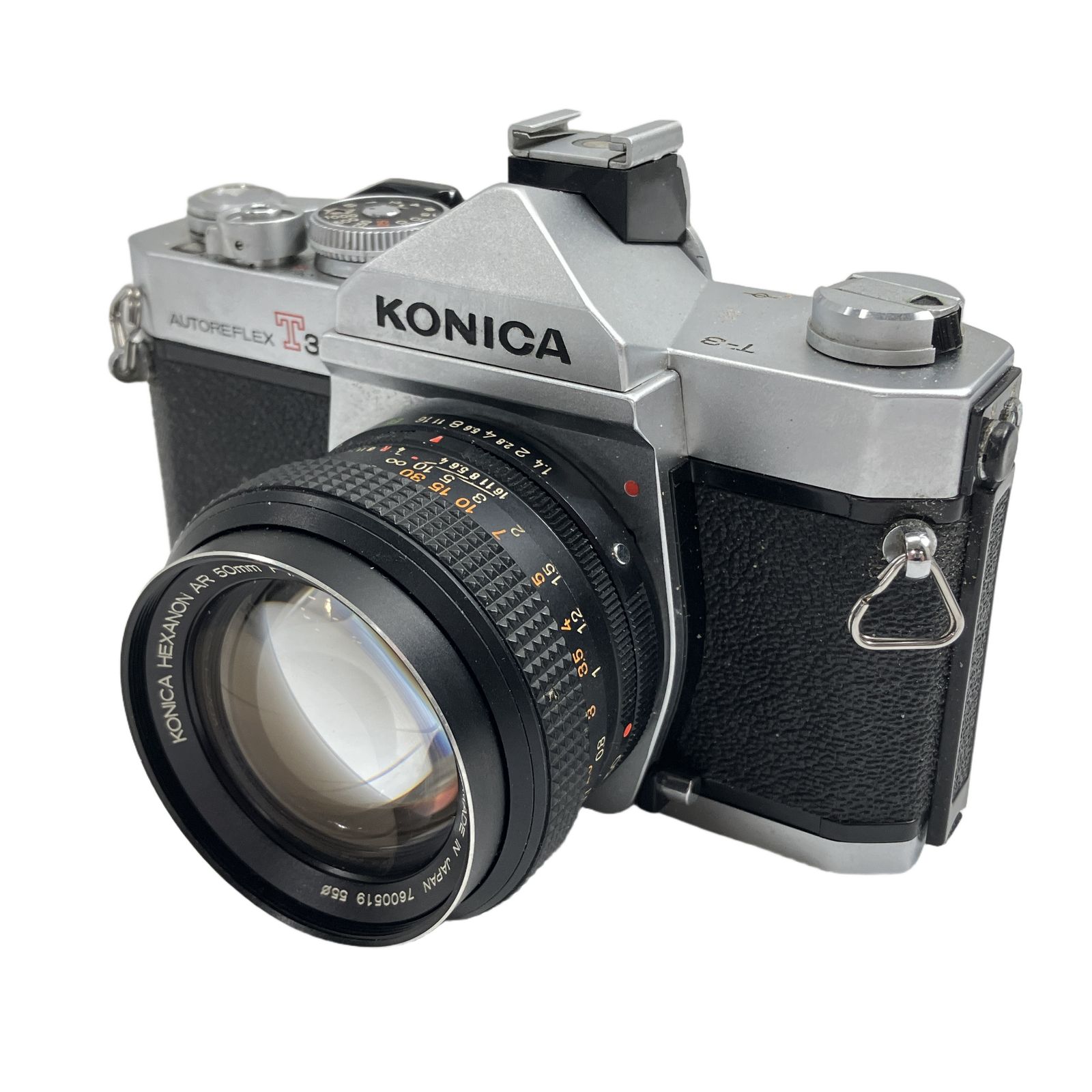 KONICA AUTOREFLEX T3 フイルムカメラ ボディ HEXANON AR 50mm F1.4 レンズ ジャンク W11334075
