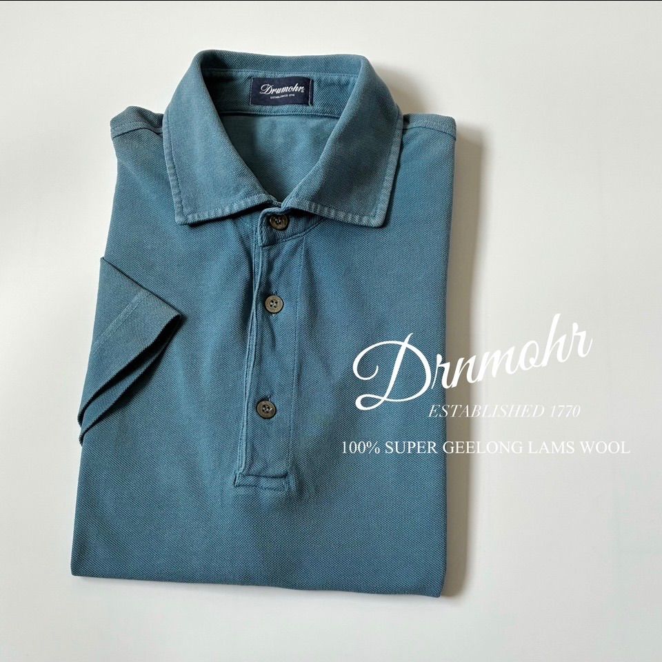DRUMOHR / BEAMS F 別注 コットン カノコ ポロシャツ - メルカリ