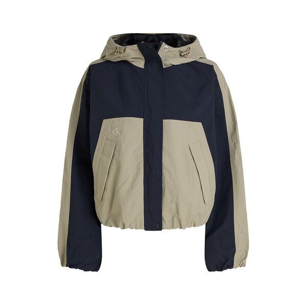 カルバンクライン レディース アウター ジャケット・ブルゾン ジャケット Calvin Klein Jeans RIBSTOP SHORT JACKET L OakSky Capt