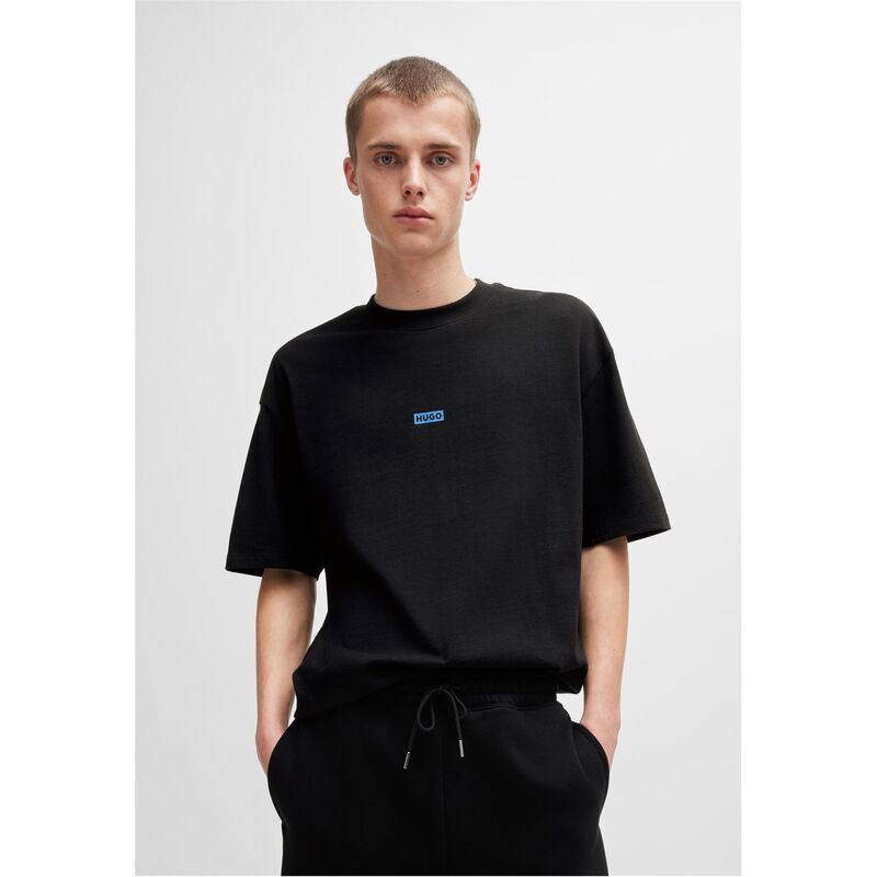 フューゴ メンズ トップス シャツ Hugo Nalono 10250555 01 Black 001 ブラック