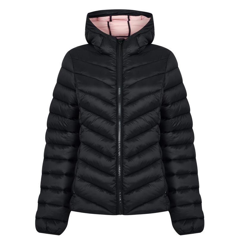ソウルカル レディース アウター ジャケット・ブルゾン ジャケット SoulCal Micro Bubble Jacket Ladies Black ブラック