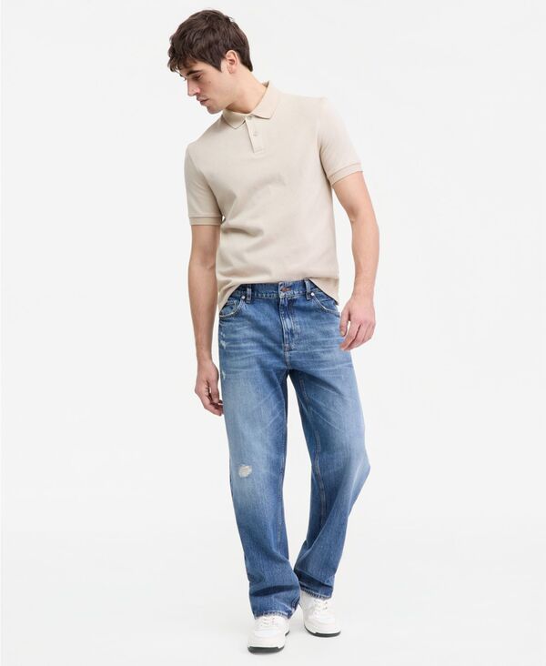ゲス メンズ ボトムス デニムパンツ ジーンズ GUESS Mens RelaxedFit Damon Jeans Blue ブルー