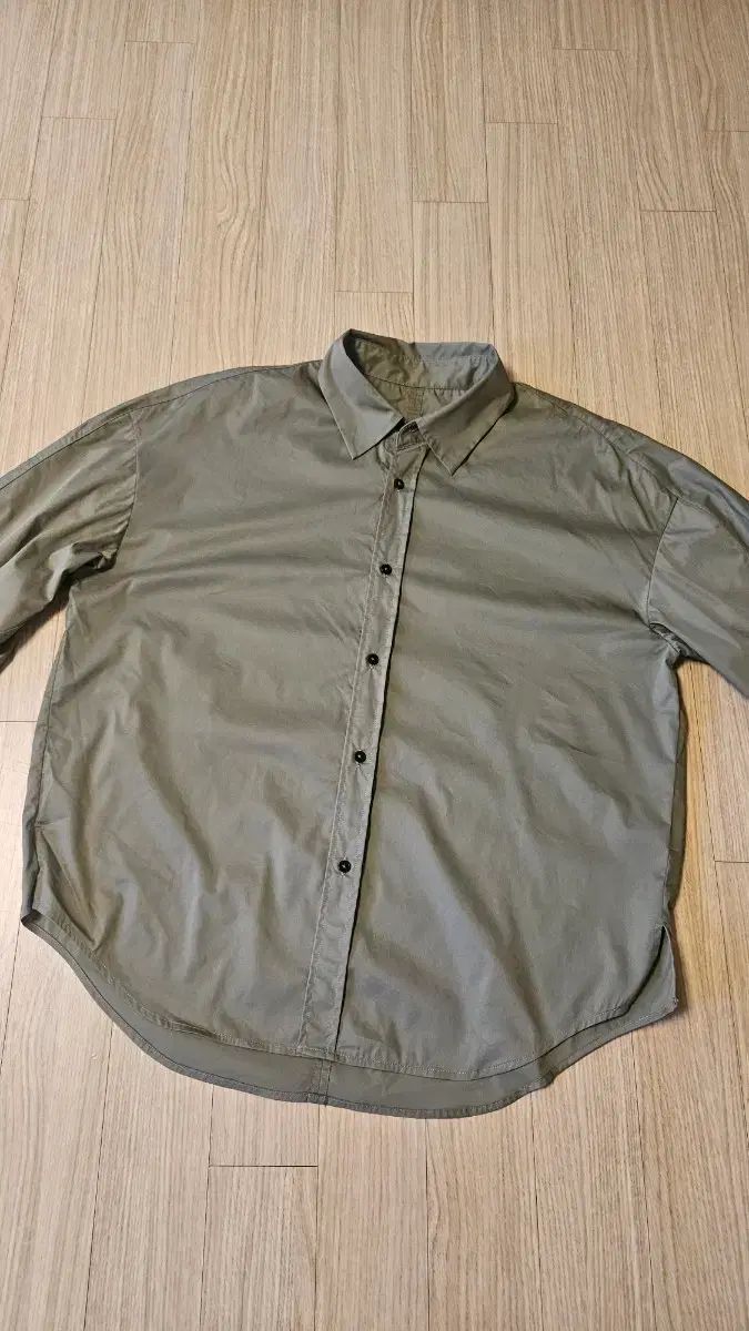 SYSTEM HOMME オリーブCOLOR コットンナイロン 셔켓(シャツ+ジャケット) 105前後