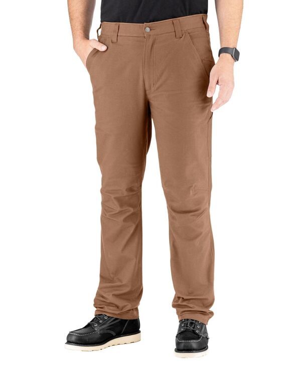 ソログッド メンズ ボトムス カジュアルパンツ パンツ Thorogood Mens Water Repellent Stretch Canvas Work Pants Otter