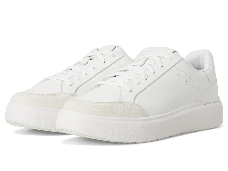 フィットフロップ レディース シューズ スニーカー スエード レザー FitFlop Rtg LeatherSuede Sneakers Urban White ホワイト
