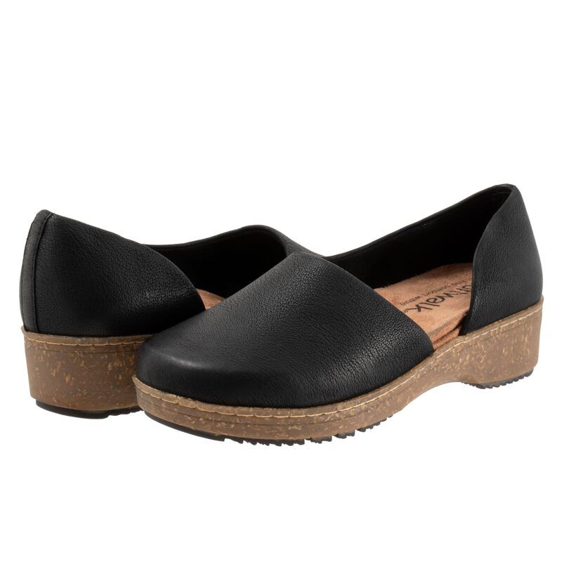 ソフトウォーク レディース シューズ ブーツ・レインブーツ SoftWalk Addie Black Nubuck ブラック