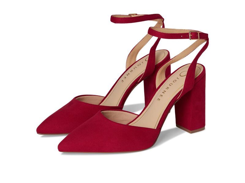 ジュルネ コレクション レディース シューズ ヒール Journee Collection Tyyra Red レッド
