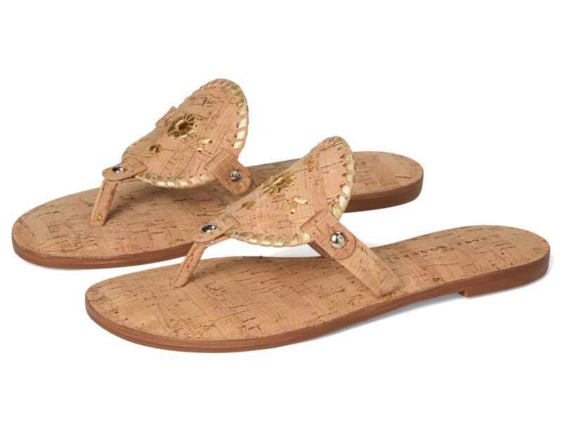 ジャックロジャース レディース シューズ サンダル Jack Rogers Collinsandal CorkGold ゴールド