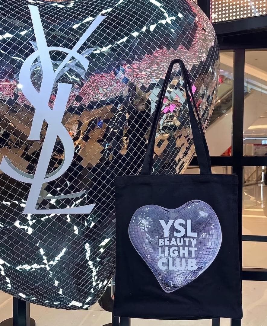 yslb4 新品未使用本物 YSL イヴサンローラン ノベルティトートバッグ