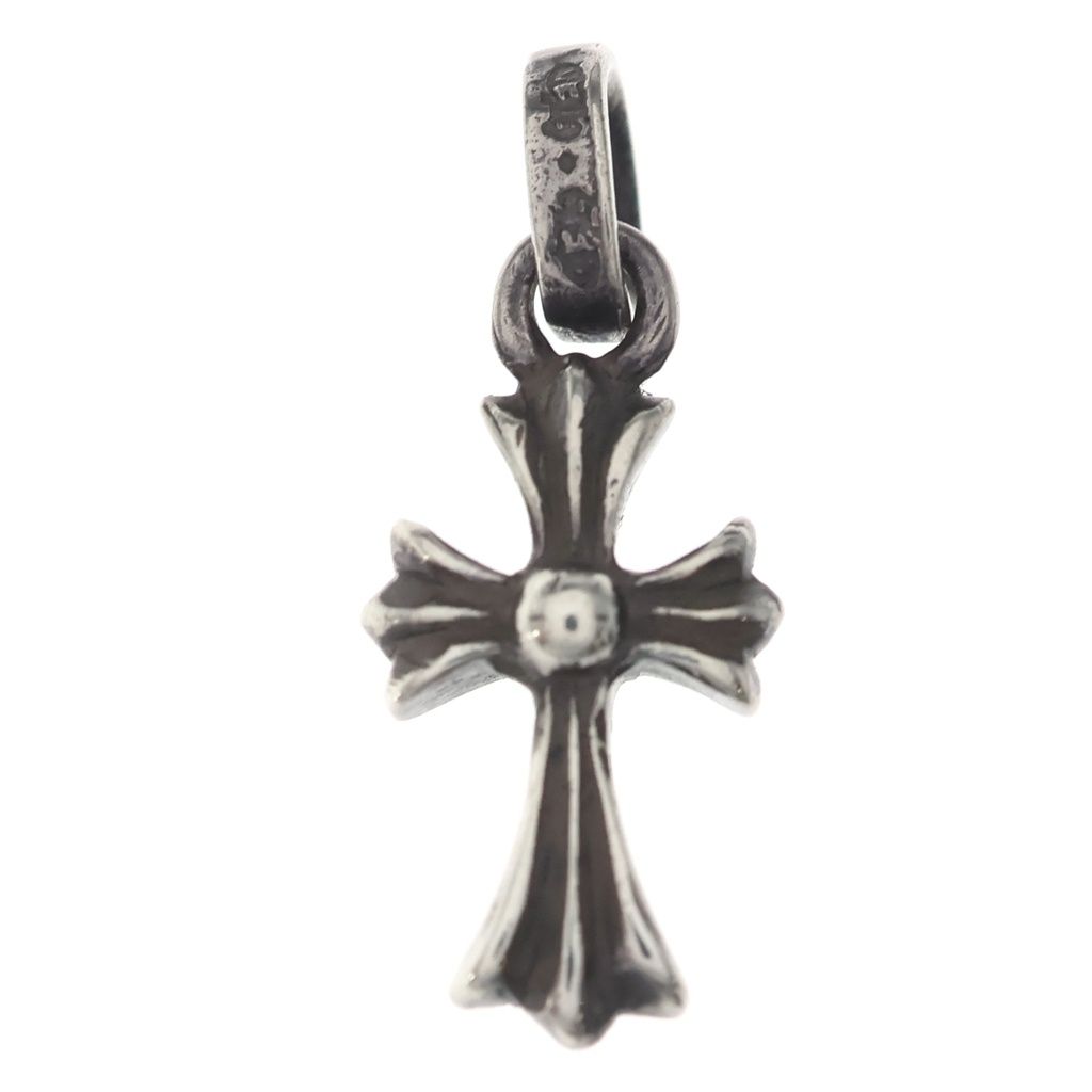 CHROME HEARTS (クロムハーツ) CRS BBYFAT ベイビーファットクロス ペンダントトップ シルバー BCA237