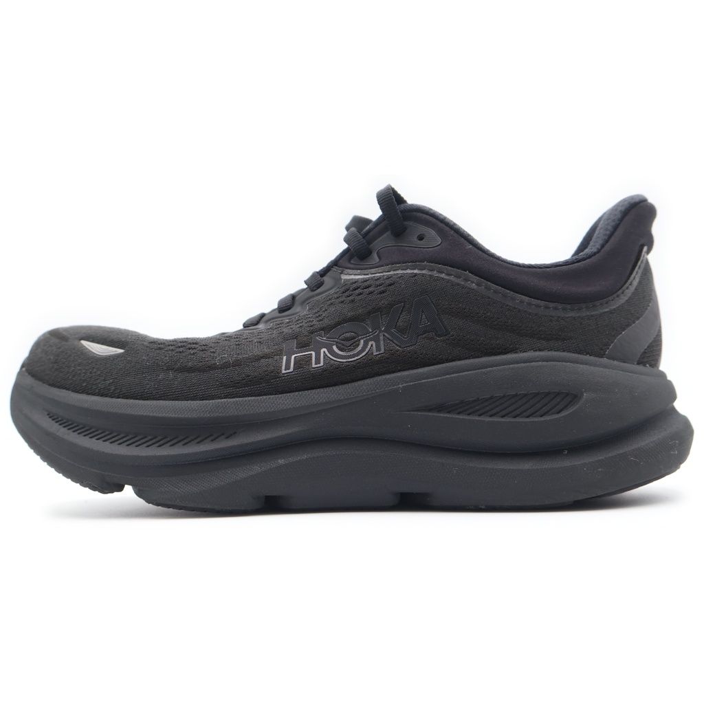 HOKA ONE ONE (ホカオネオネ) BONDI 9 EXTRA WIDE ボンダイ 9 エキストラワイド ローカットスニーカー シューズ レディース ブラック 1162016-BB