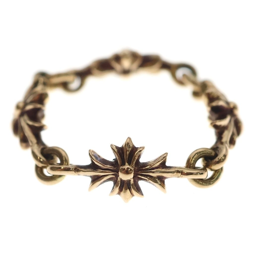 CHROME HEARTS (クロムハーツ) 22K RING TNY E CH PLS タイニーECH
