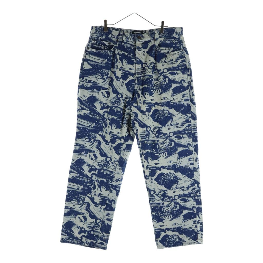SUPREME (シュプリーム) 24AW ×HYSTERIC GLAMOUR Cars Baggy Jean ヒステリックグラマー カーズバギーデニムパンツ ジーンズ インディゴ