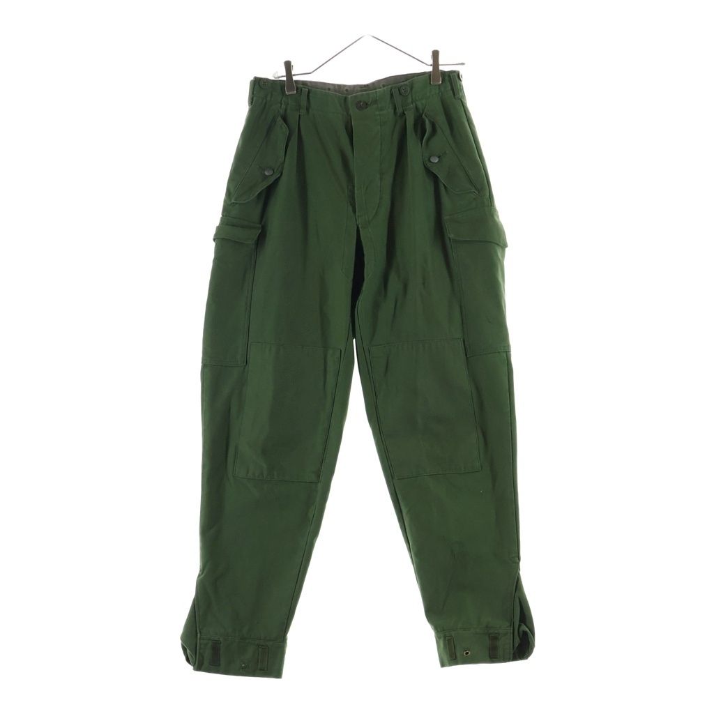 VINTAGE (ヴィンテージ) 70s Swedish Military スウェーデン軍 M-59 ミリタリーカーゴパンツ フィールドパンツ グリーン