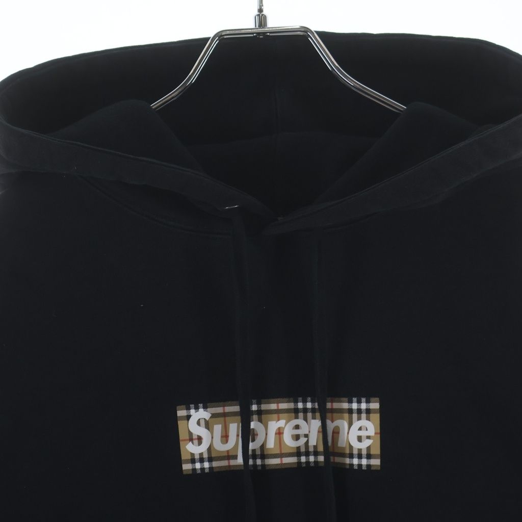 SUPREME (シュプリーム) 22SS ×BURBERRY Box Logo Hooded Sweatshirt