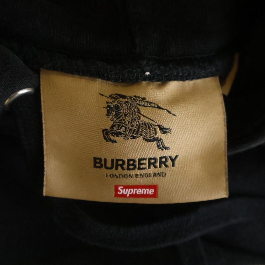 SUPREME (シュプリーム) 22SS ×BURBERRY Box Logo Hooded Sweatshirt