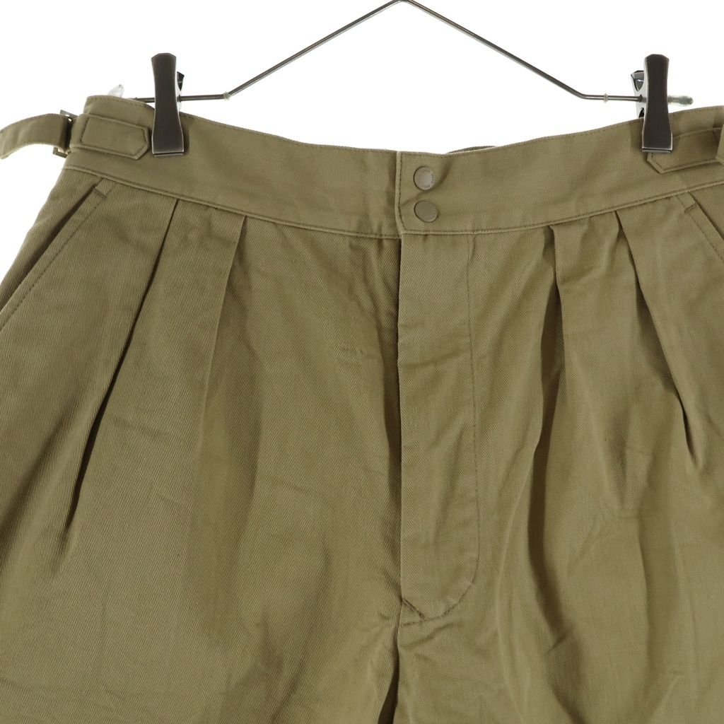 HYKE (ハイク) COTTON GURKHA SHORTS アジャスター付き コットングルカ