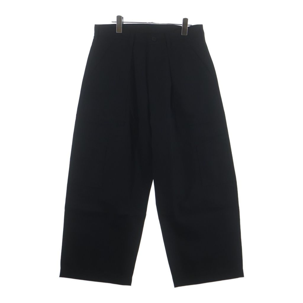COMME des GARCONS HOMME コムデギャルソンオム 25AW AD2025 WOOL SERGE BAKER PANTS ウールセージ ベイカーパンツ ブラック HP-P007 COMME des GARCONS HOMME (コムデギャルソンオム) 25AW AD2025 WOOL