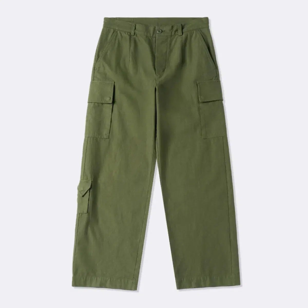 MUDULE mer Vert army カーゴ パンツ オリーブ