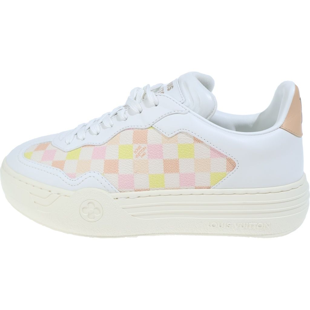 LOUIS VUITTON (ルイヴィトン) LV Groovyスニーカー #37 ホワイト×マルチカラーMS0214