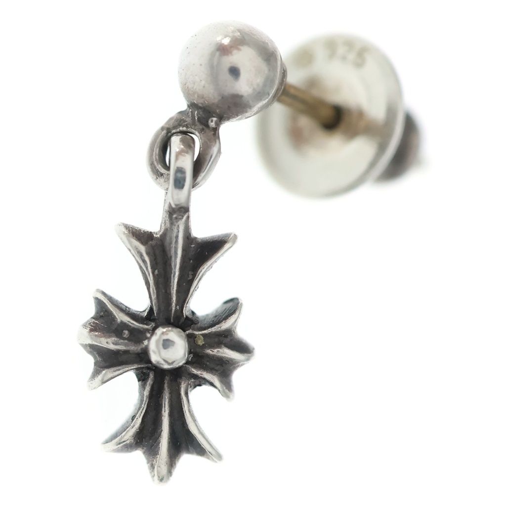 CHROME HEARTS (クロムハーツ) TNY E CH PLS タイニーE CHプラス ドロップピアス シルバー BCA119