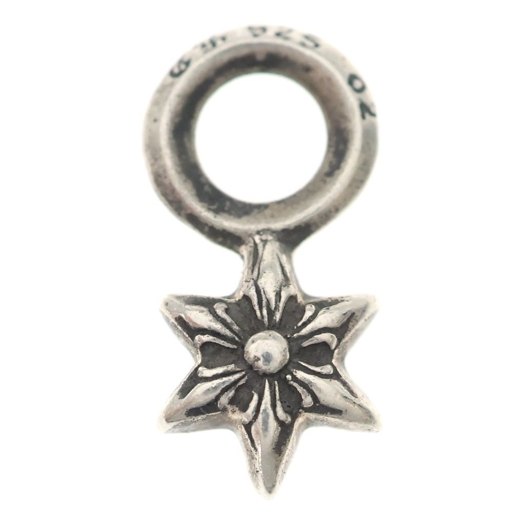 CHROME HEARTS (クロムハーツ) 6POINT STAR CHARM 6ポイントスタースタックチャーム ペンダントトップ シルバー
