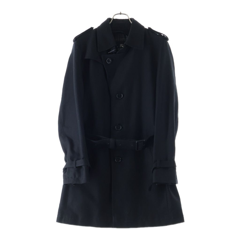 ❣️heyco公式アカウント01❣️バーバリー　トレンチコートL BURBERRY (バーバリー) トレンチコート ブラック Lサイズ - メルカリ