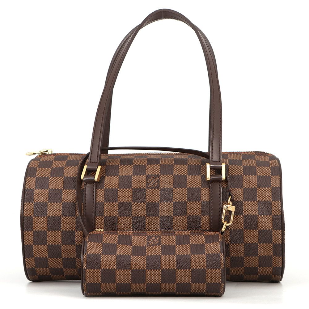 ルイヴィトン ハンドバッグ ダミエ・エベヌ パピヨン30 ポーチ付き N51303 LOUIS VUITTON ヴィトン バッグ