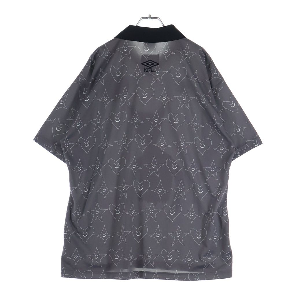 KIDILL (キディル) 25SS ×UMBRO GAME SHIRT アンブロ イラスト総柄