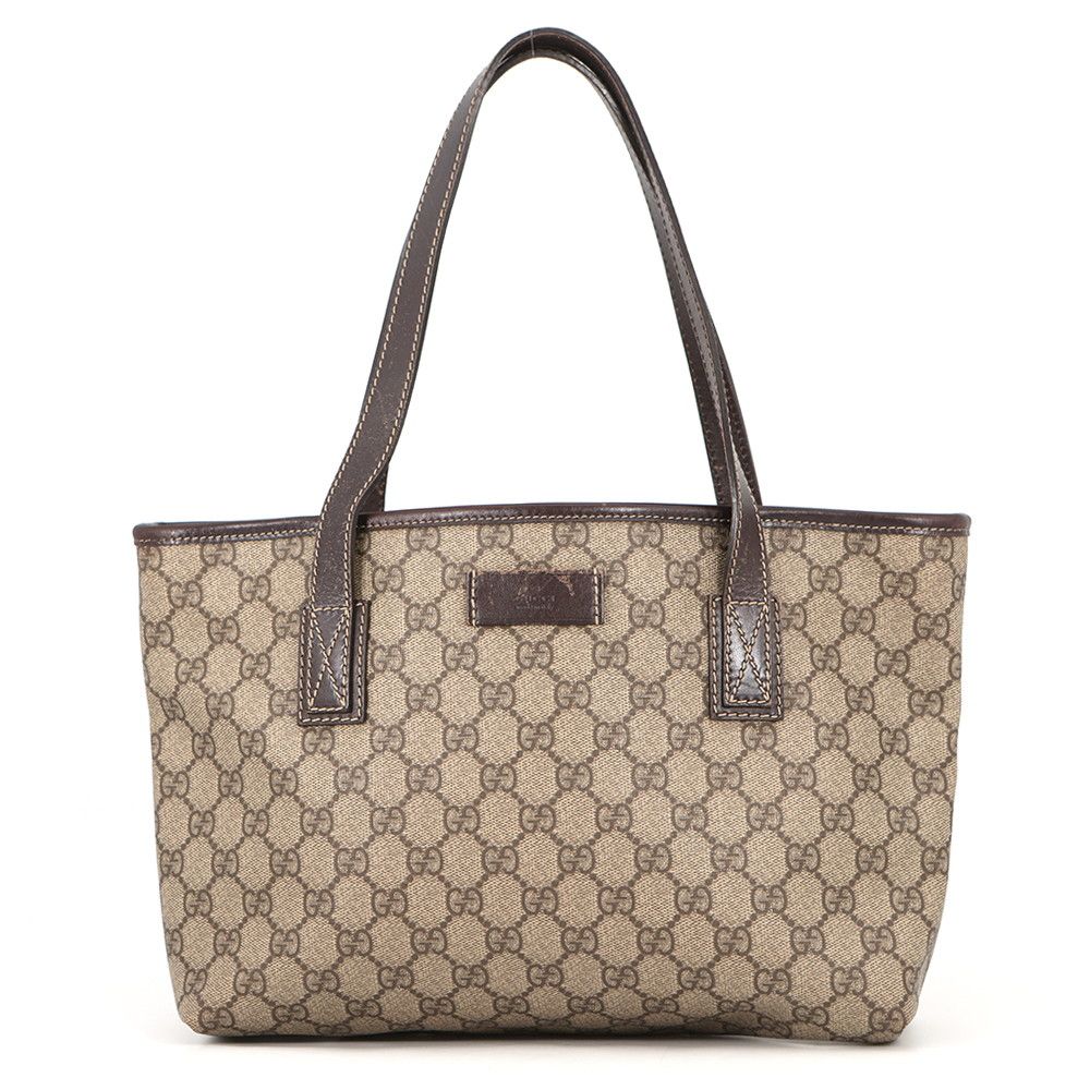 グッチ トートバッグ GGスプリーム/レザー 211138 GUCCI バッグ