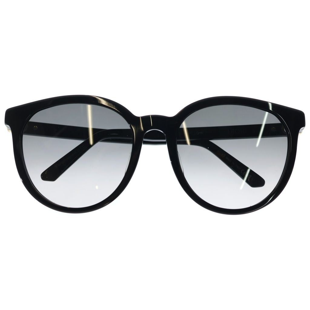 Christian Dior (クリスチャンディオール) CDロゴ バタフライサングラス ブラックフレーム グラデーションレンズ ブラック 57□20 140 30MNR2FR