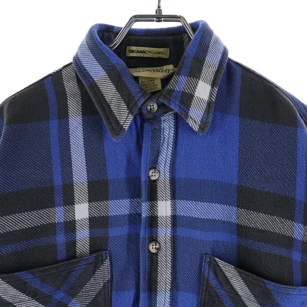BIGMAC (ビッグマック) 80-90S VINTAGE ×ST.JOHN'S BAY L/S FLANNEL