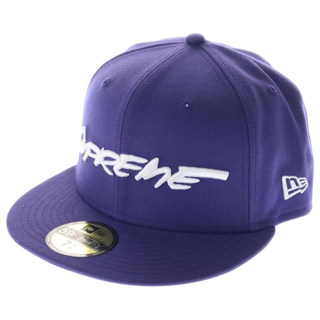 SUPREME (シュプリーム) ×NEW ERA Futura Cap ニューエラ フューチュラ ベースボール キャップ 帽子 パープル