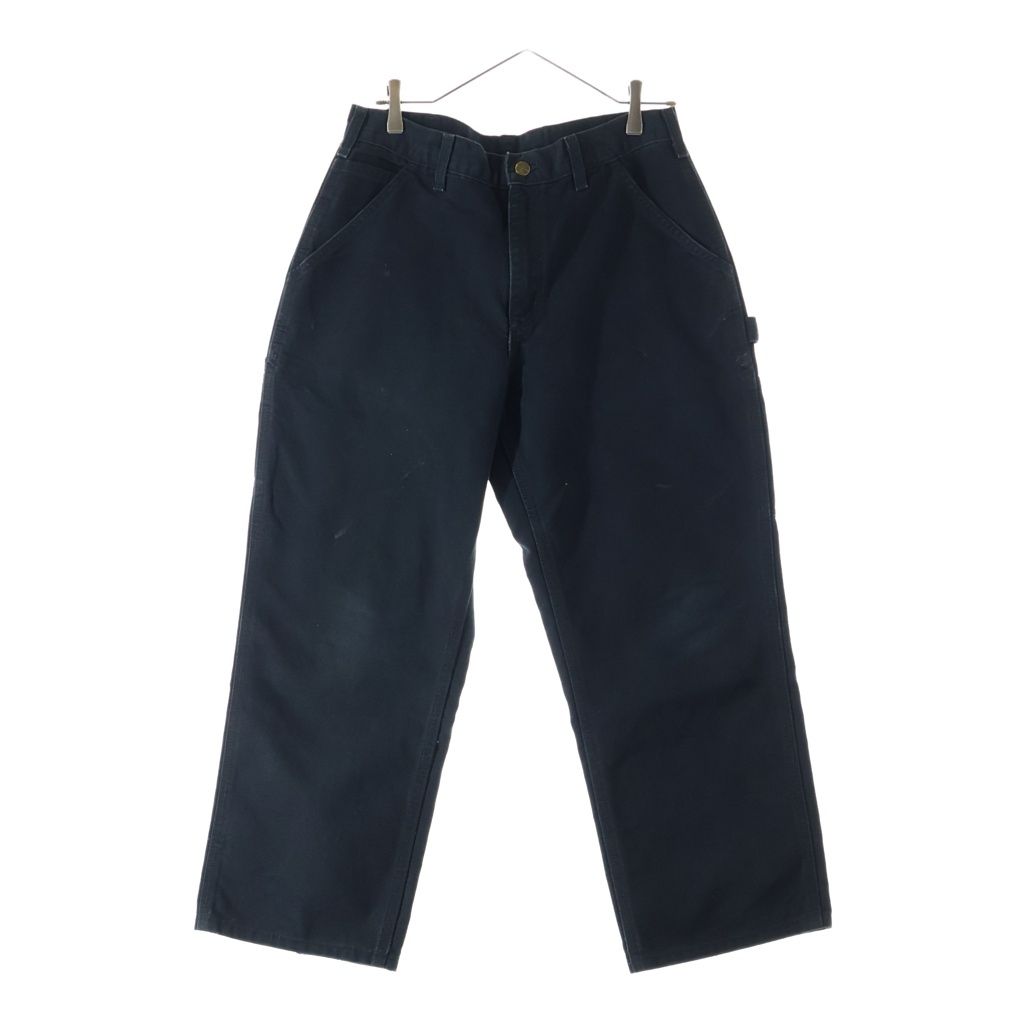 CARHARTT (カーハート) DUCK WORK PANTS ダック地 ワークペインターパンツ ブラック B11-BLK